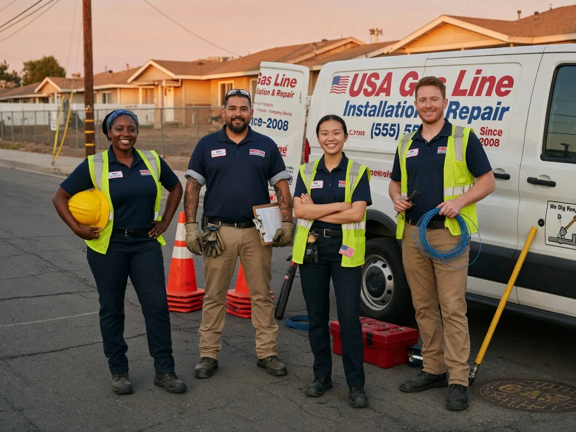Gas Line Installation company in Laneville, TX